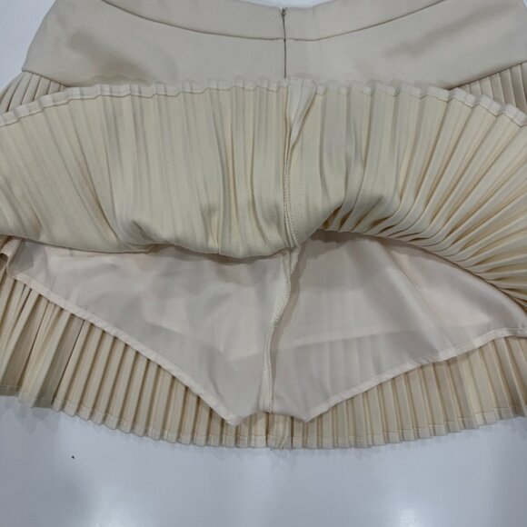 NEW Mini skirt in Ivory, Size L - Picture 12 of 15